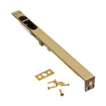 Trinco de Embutir 180mm Acabamento Latonado Oxidado União Mundial