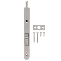 Trinco de embutir NUK3Y PRODUCTS K3 7" em latão maciço com acabamento níquel acetinado Trinco de embutir NUK3Y PRODUCTS K3 7" em latão maciço com acabamento níquel acetinado