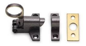 Trinco Fecho Avião P/portas E Janelas Lo Dourado 01 Pçs+para