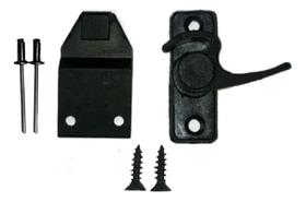 Trinco Fecho Caracol Meia Lua Cores Aluminio