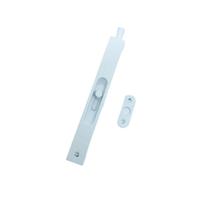 Trinco Fecho de Embutir Pado Acabamento Branco em Aço