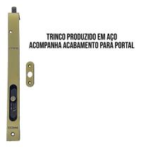 Trinco Fecho Embutir Aço Acabamento Bronze Qualidade Pado