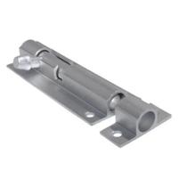 Trinco fecho ferrolho 4 pol 100mm porta portao aluminio fosco