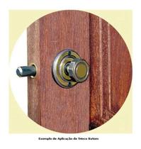 Trinco Fecho Para Porta E Janela Embutir Batom Reforçado