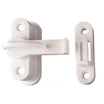 Trinco para porta sanfonada pvc branco perlex