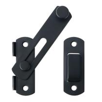 Trinco para Portão Alise 4" em Aço Inoxidável SUS304 Preto Fosco Trinco para Portão Alise 4" em Aço Inoxidável SUS304 Preto Fosco