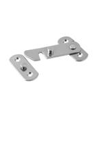 Trinco Tarjeta Fecho tranca tranqueta Inox Janela De Correr 21x51mm Mahler 91