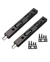 Trincos de porta WANLIAN 15 cm, fecho de embutir deslizante, 2 peças