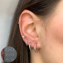 Trio Argolas lisas Trio Argolas lisas