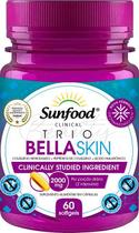 Trio Bella Skin Colágeno Verisol + Ácido Hialurônico + Biotina + Vitaminas 2000mg 60 softgels - Sunfood