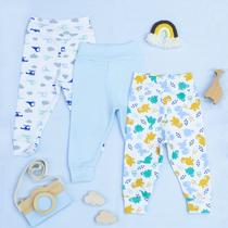 Trio Calça Ribana Malha Especial Conforto e Praticidade para o Bebê Trio Calça Ribana Malha Especial Conforto e Praticidade para o Bebê