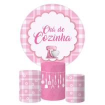 Trio Capa Cilindro + Painel Redondo Cha De Cozinha Mod2 Trio Capa Cilindro + Painel Redondo Cha De Cozinha Mod2