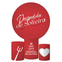 Trio Capa Cilindro + Painel Redondo Despedida De Solteira Trio Capa Cilindro + Painel Redondo Despedida De Solteira