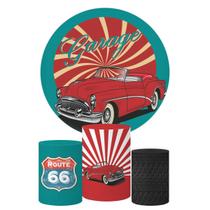 Trio Capa Cilindro + Painel Redondo Retro Mod 03 Trio Capa Cilindro + Painel Redondo Retro Mod 03