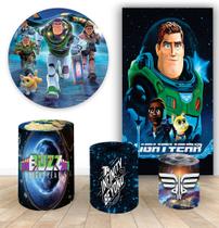 Trio Capa Cilindro Vest Fácil Buzz Lightyear 1 Kit Painel KPCRBZL-1