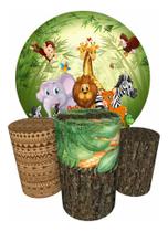 Trio Capas Cilindro + Painel 1,50m Safari Trio Capas Cilindro + Painel 1,50m Safari