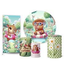 Trio Capas Cilindro Painel Redondo 1,50 Painel Lateral Capivara Trio Capas Cilindro Painel Redondo 1,50 Painel Lateral Capivara