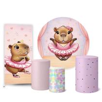 Trio Capas Cilindro Painel Redondo 1,50 Painel Lateral Capivara Trio Capas Cilindro Painel Redondo 1,50 Painel Lateral Capivara