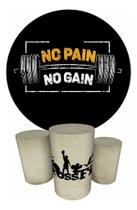 Trio Capas Cilindro + Painel Redondo 1,50m Academia Trio Capas Cilindro + Painel Redondo 1,50m Academia