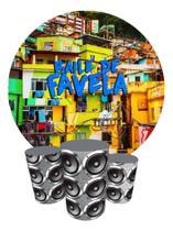 Trio Capas Cilindro + Painel Redondo 1,50m Baile Trio Capas Cilindro + Painel Redondo 1,50m Baile