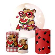 Trio Capas Cilindro Painel Redondo 1,50m Capivara Trio Capas Cilindro Painel Redondo 1,50m Capivara