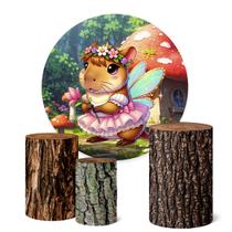 Trio Capas Cilindro Painel Redondo 1,50m Capivara Trio Capas Cilindro Painel Redondo 1,50m Capivara