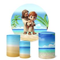 Trio Capas Cilindro Painel Redondo 1,50m Tu és Pedro Trio Capas Cilindro Painel Redondo 1,50m Tu és Pedro