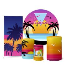 Trio Capas Cilindro + Painel Redondo + Lateral Tardezinha Trio Capas Cilindro + Painel Redondo + Lateral Tardezinha