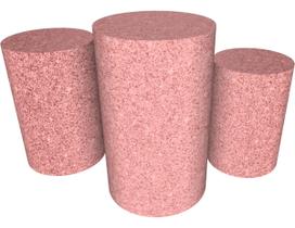 Trio Capas De Cilindro C/ Elástico Borboletas