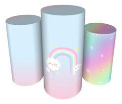 Trio Capas De Cilindro C/ Elástico Chuva De Benção Trio Capas De Cilindro C/ Elástico Chuva De Benção