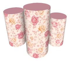 Trio Capas De Cilindro Veste Fácil C/ Elástico 15 Anos