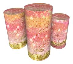 Trio Capas De Cilindro Veste Fácil C/ Elástico Academia