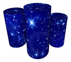 Trio Capas De Cilindro Veste Fácil C/ Elástico Asas