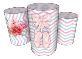 Trio Capas De Cilindro Veste Fácil C/ Elástico Bailarina Trio Capas De Cilindro Veste Fácil C/ Elástico Bailarina