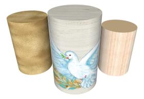 Trio Capas De Cilindro Veste Fácil C/ Elástico Batizado Trio Capas De Cilindro Veste Fácil C/ Elástico Batizado