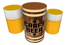 Trio Capas De Cilindro Veste Fácil C/ Elástico Boteco Trio Capas De Cilindro Veste Fácil C/ Elástico Boteco