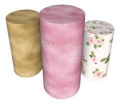 Trio Capas De Cilindro Veste Fácil C/ Elástico Dia Das Mães Trio Capas De Cilindro Veste Fácil C/ Elástico Dia Das Mães