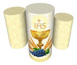 Trio Capas De Cilindro Veste Fácil C/ Elástico Eucaristia