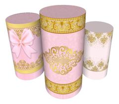 Trio Capas De Cilindro Veste Fácil C/ Elástico Palácio Trio Capas De Cilindro Veste Fácil C/ Elástico Palácio