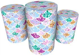 Trio Capas De Cilindro Veste Fácil C/ Elástico Sereia Trio Capas De Cilindro Veste Fácil C/ Elástico Sereia