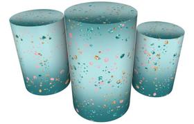 Trio Capas De Cilindro Veste Fácil C/ Elástico Sereia Trio Capas De Cilindro Veste Fácil C/ Elástico Sereia