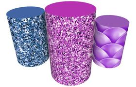 Trio Capas De Cilindro Veste Fácil C/ Elástico Sereia Trio Capas De Cilindro Veste Fácil C/ Elástico Sereia