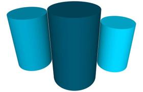 Trio Capas De Cilindro Veste Fácil C/ Elástico Textura