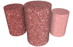 Trio Capas De Cilindro Veste Fácil C/ Elástico Textura