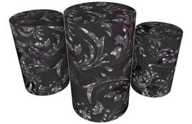 Trio Capas De Cilindro Veste Fácil C/ Elástico Textura Trio Capas De Cilindro Veste Fácil C/ Elástico Textura