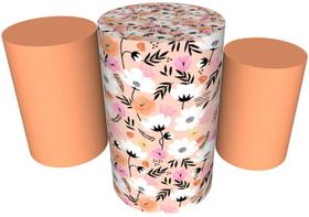 Trio Capas De Cilindro Veste Fácil Flores Trio Capas De Cilindro Veste Fácil Flores