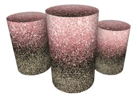 Trio Capas De Cilindro Veste Fácil Glitter Trio Capas De Cilindro Veste Fácil Glitter