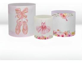 Trio Capas De Cilindros Subli Minnie Rosa Borboleta ul