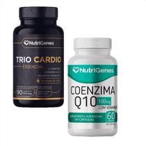 Trio Cardio + Coenzima Q10 Coq10 - Nutrigenes