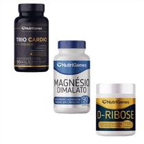 Trio Cardio + D- Ribose + Magnésio Dimalato - Nutrigenes